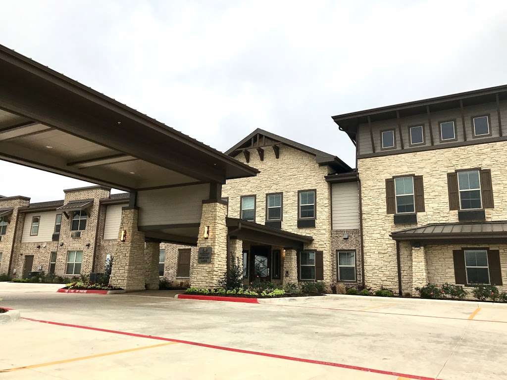 Exterior view of the Isle at Watercrest Dominion building
