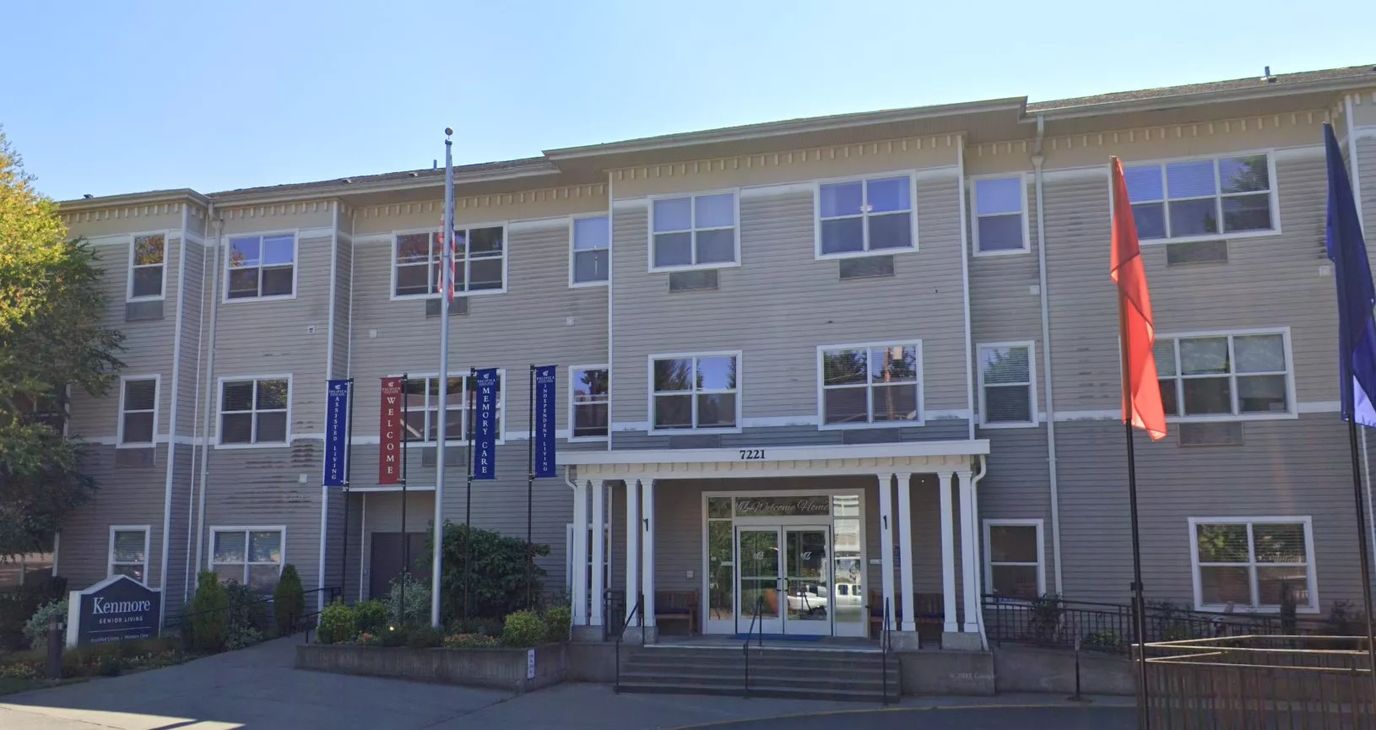 Exterior view of Kenmore Senior Living facility