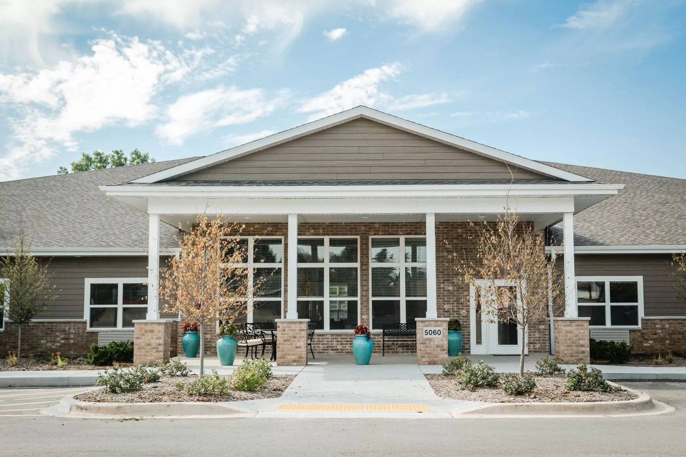 Exterior view of Kenosha Place Senior Living facility