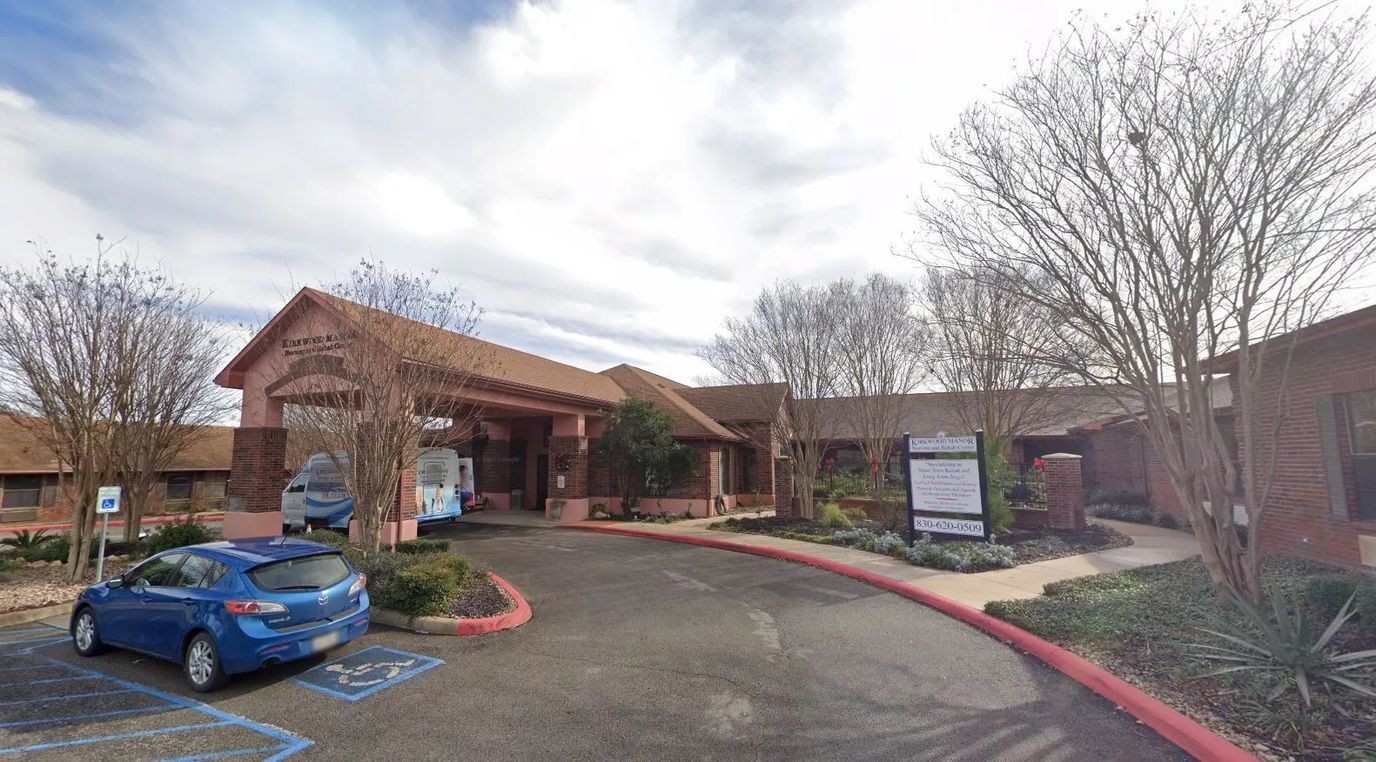 Exterior view of Kirkwood Manor Nursing and Rehab Center