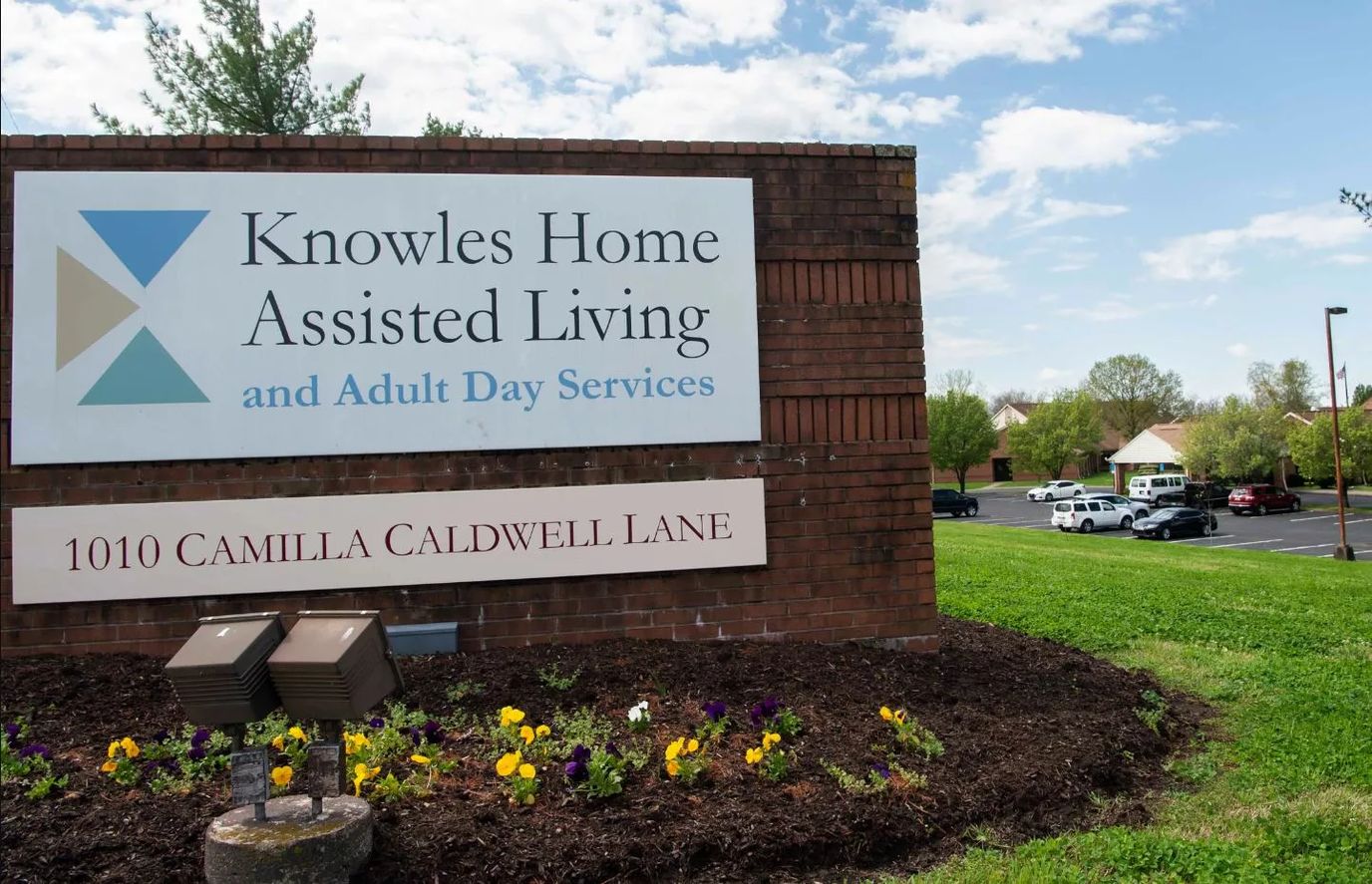 Exterior sign of Knowles Home Assisted Living facility