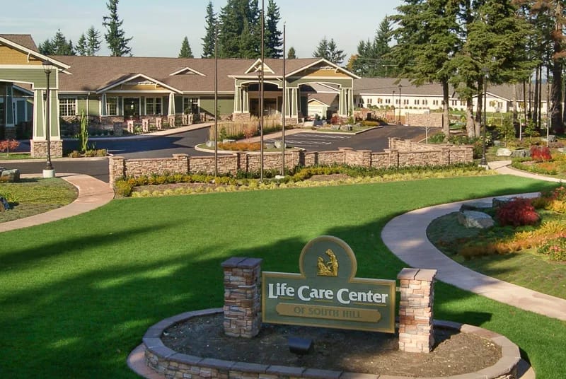 Exterior view of the Life Care Center of South Hill