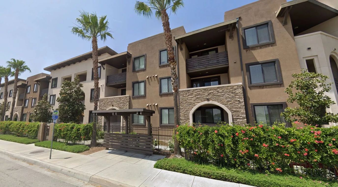 Exterior view of the Magnolia at Highland Senior Apartments