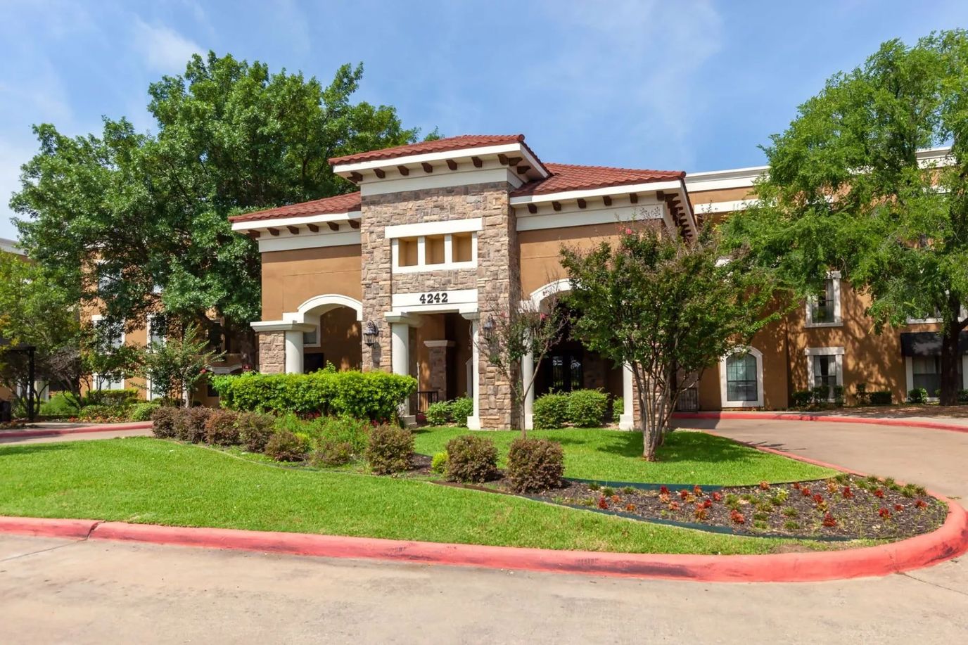 Exterior view of Mirabella Assisted Living facility