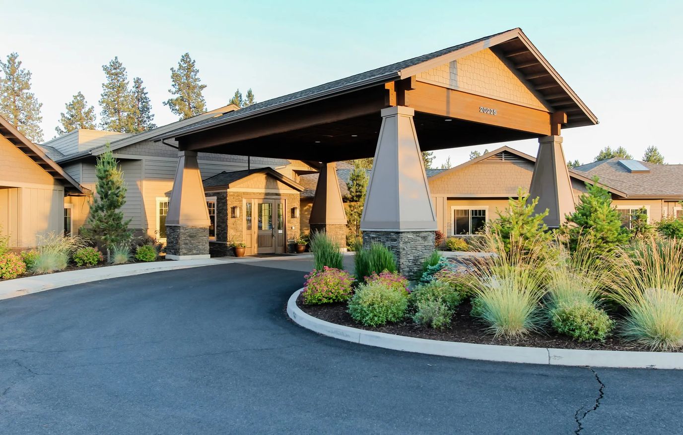Entrance of Mt. Bachelor Memory Care facility