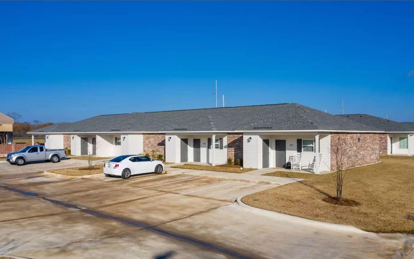 Exterior view of Park Place with resident units