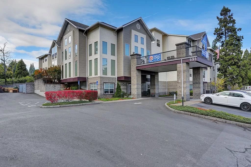 Exterior view of Prestige Senior Living Orchard Heights