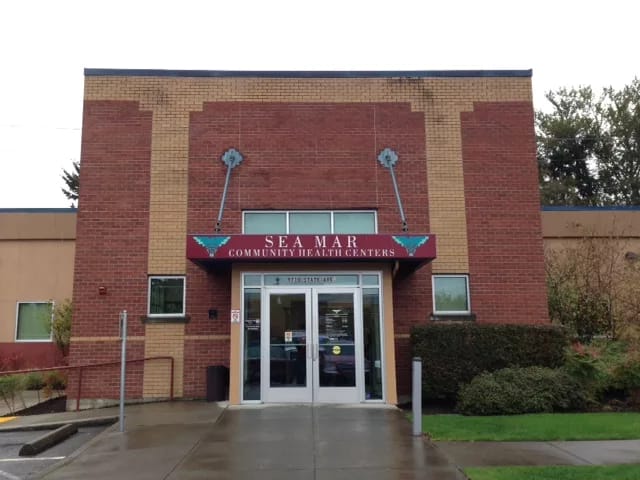 Front entrance of Sea Mar Community Health Center