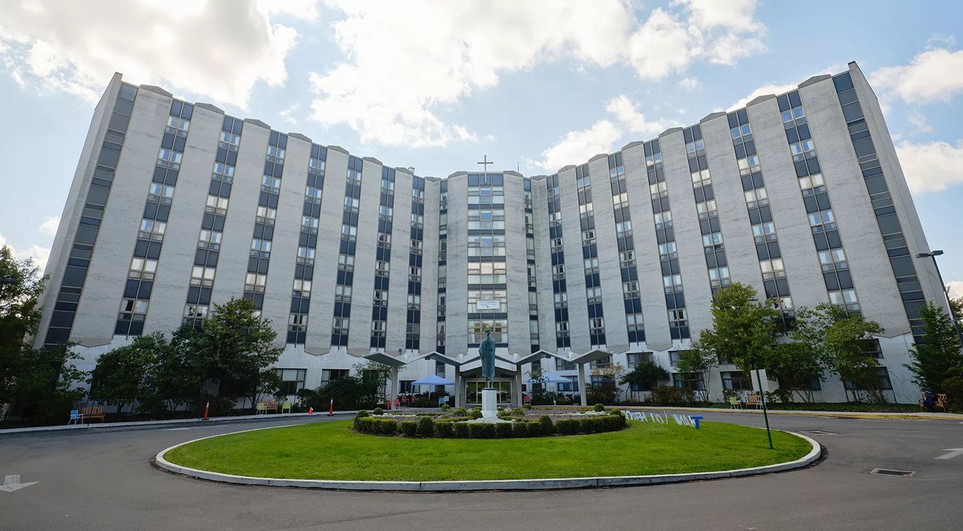 Main entrance of St. Joseph Villa Nursing and Rehabilitation