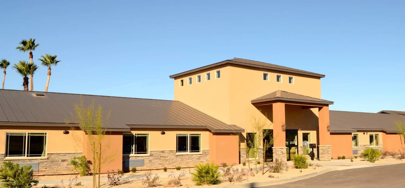 Exterior view of Terra Pointe Memory Care facility