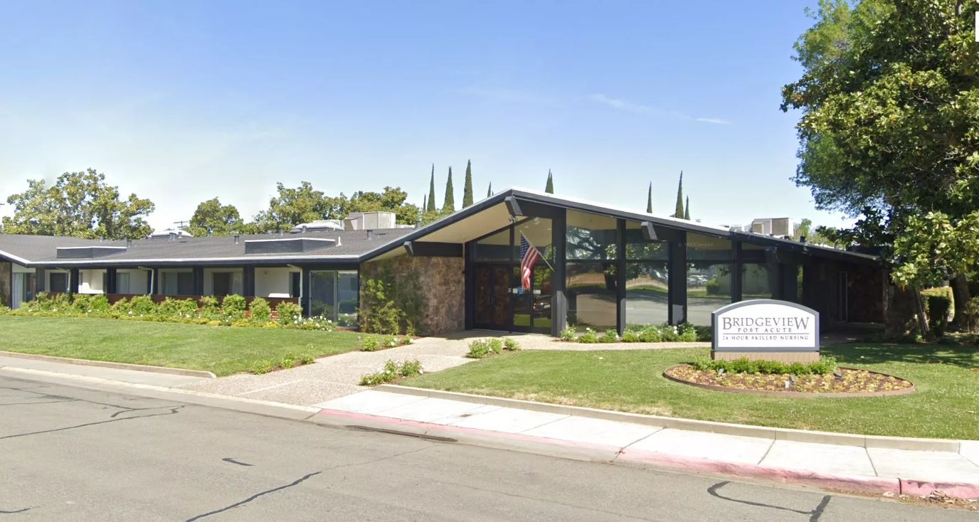 Exterior view of The Bridgeview Post Acute facility
