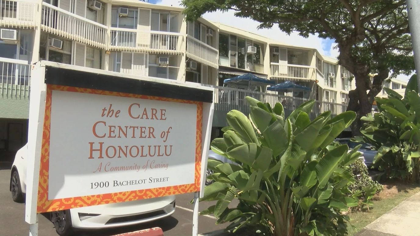 Signage for The Care Center of Honolulu