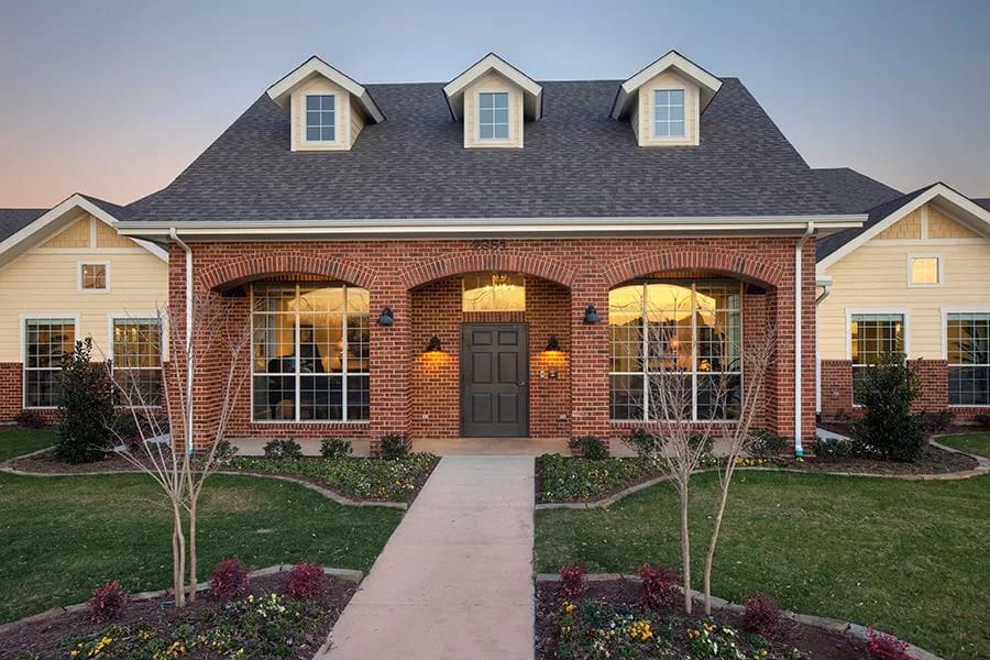 Front exterior of The Cottages at Clear Lake