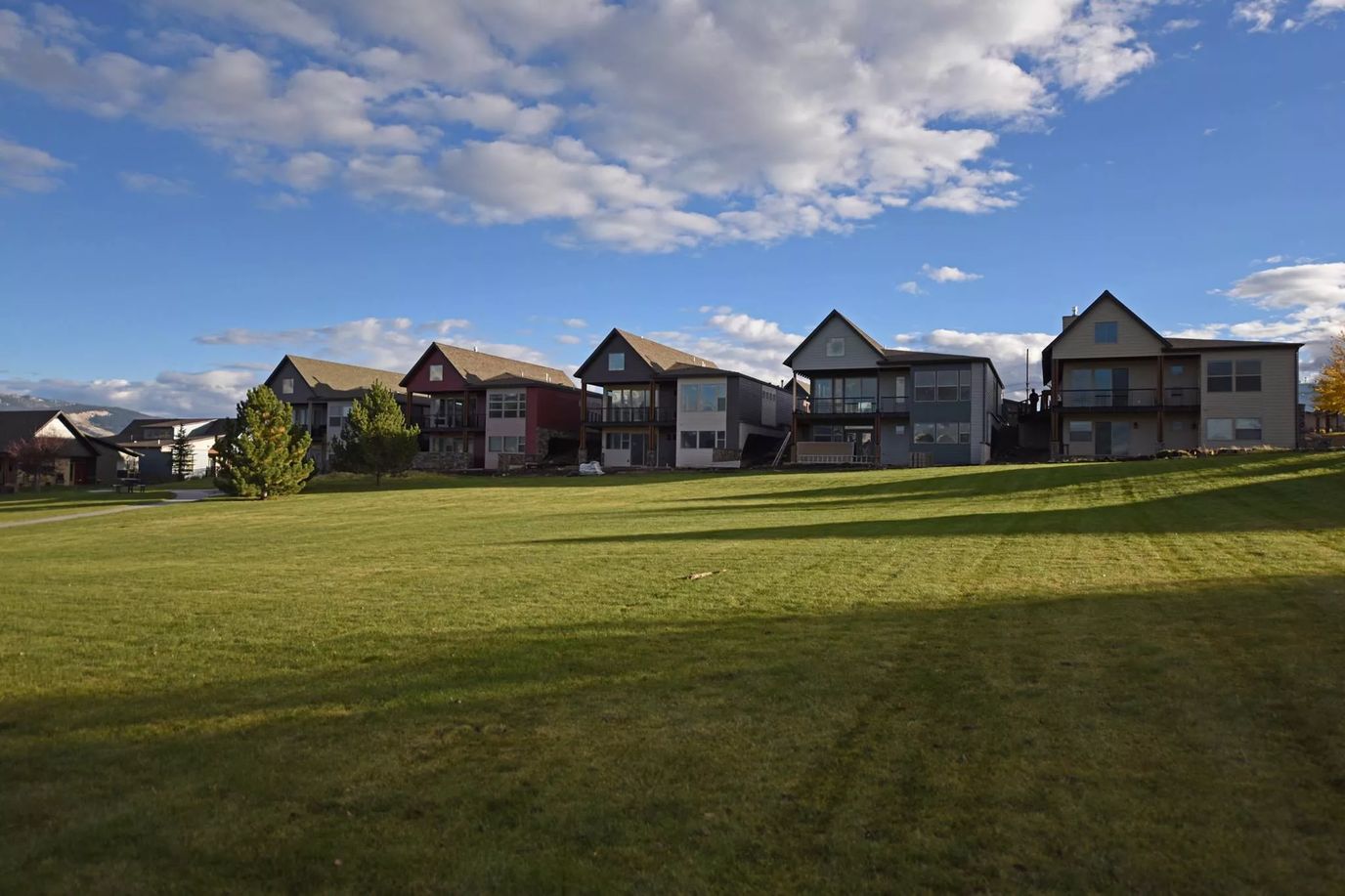 Exterior view of a residential-like senior living facility
