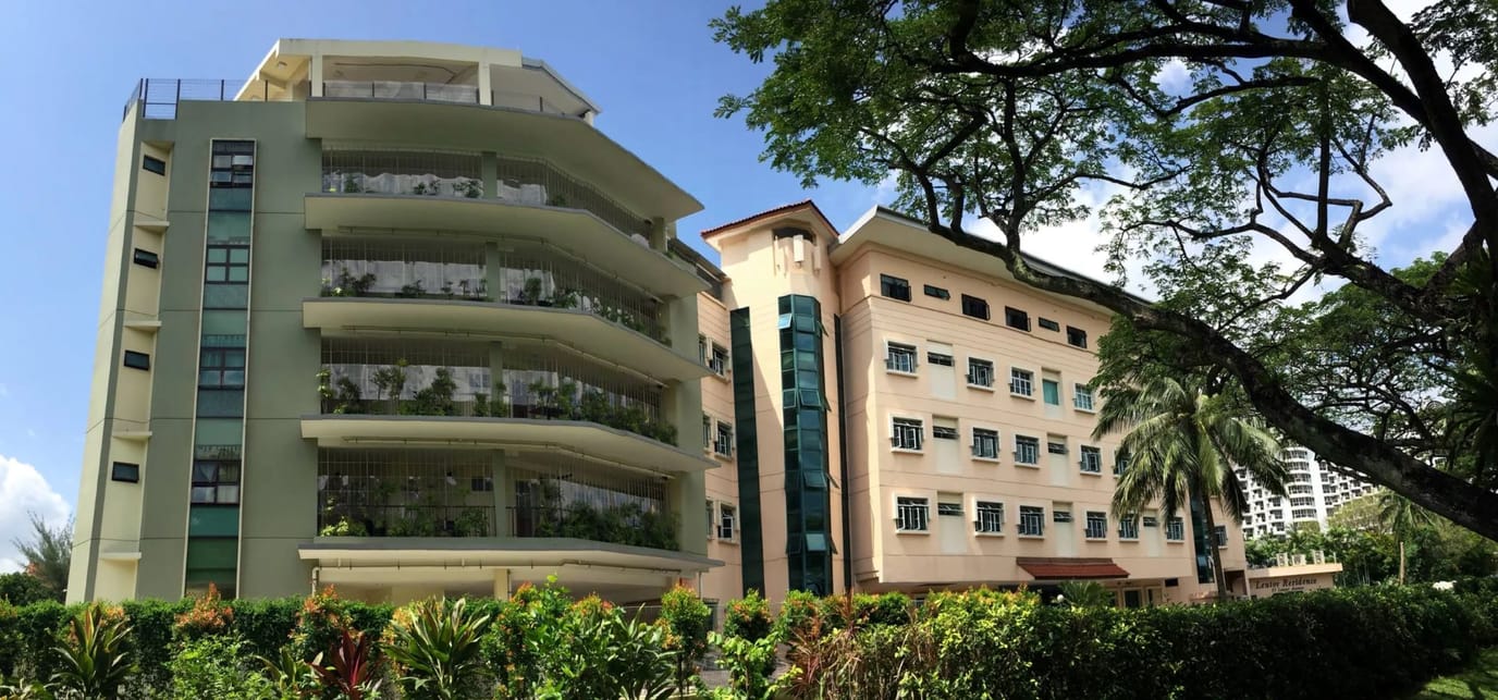 Exterior view of The Lentor Residence building