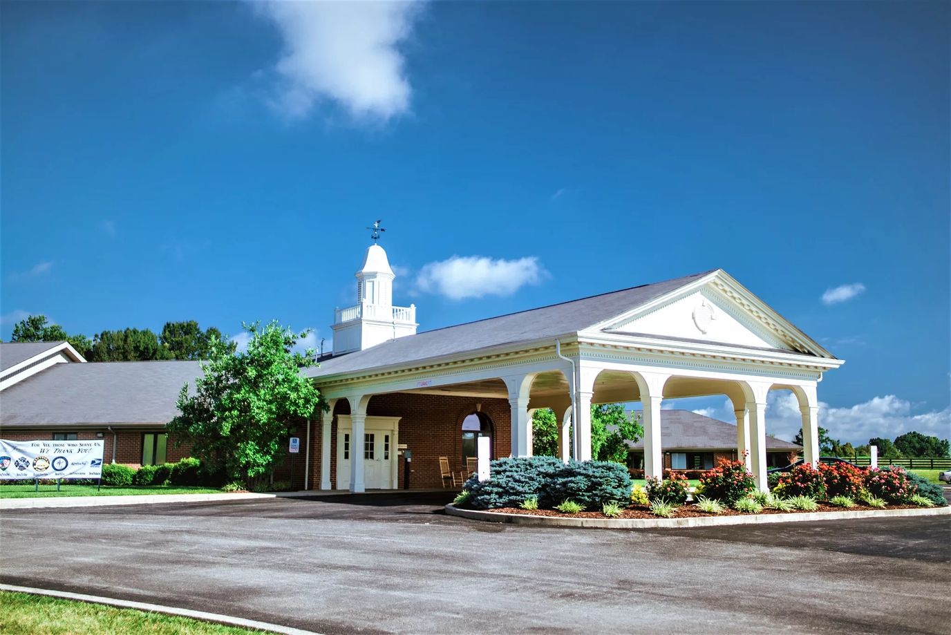 Exterior view of The Terrace Nursing & Rehabilitation Facility