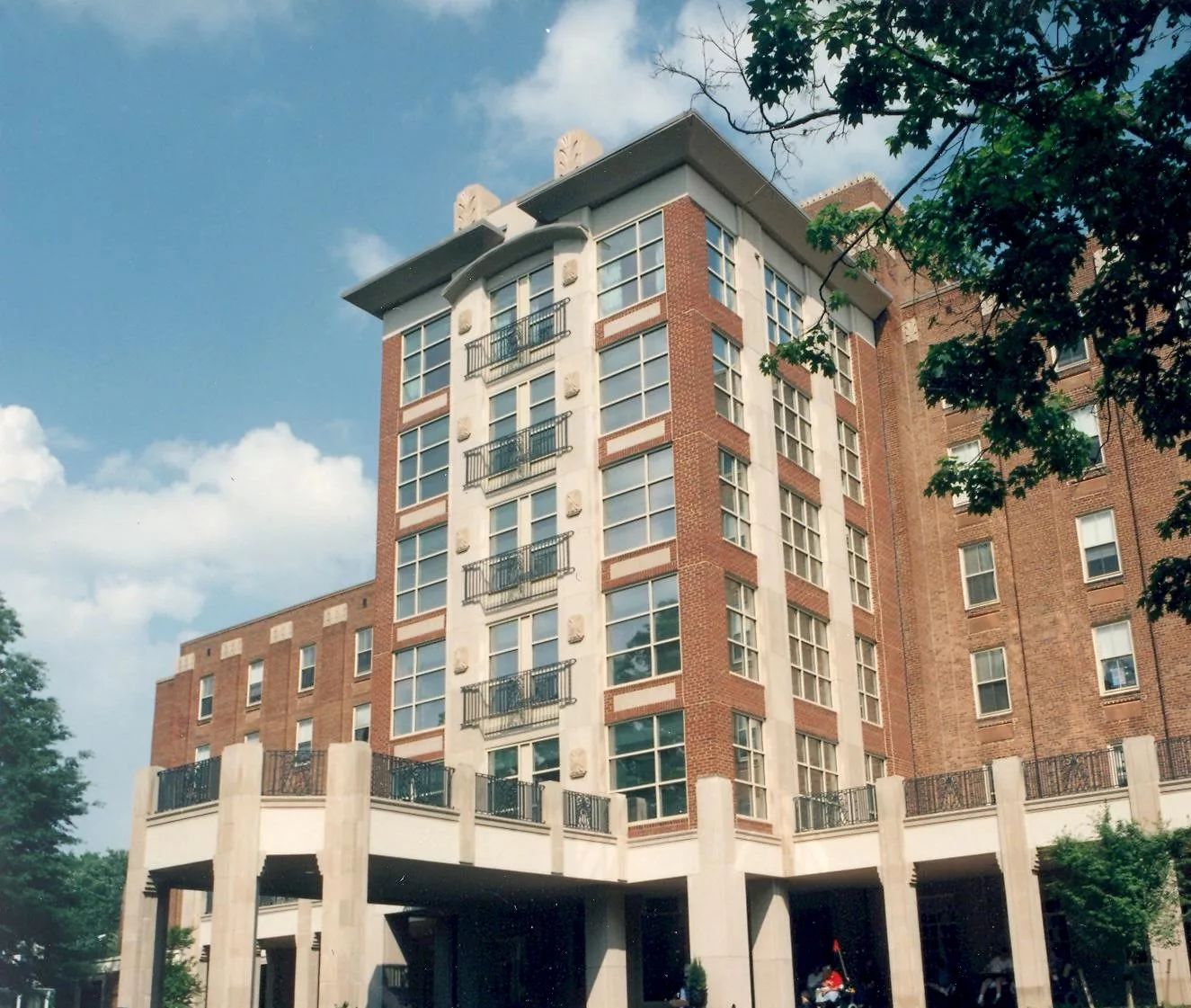Exterior view of The Virginia Home building