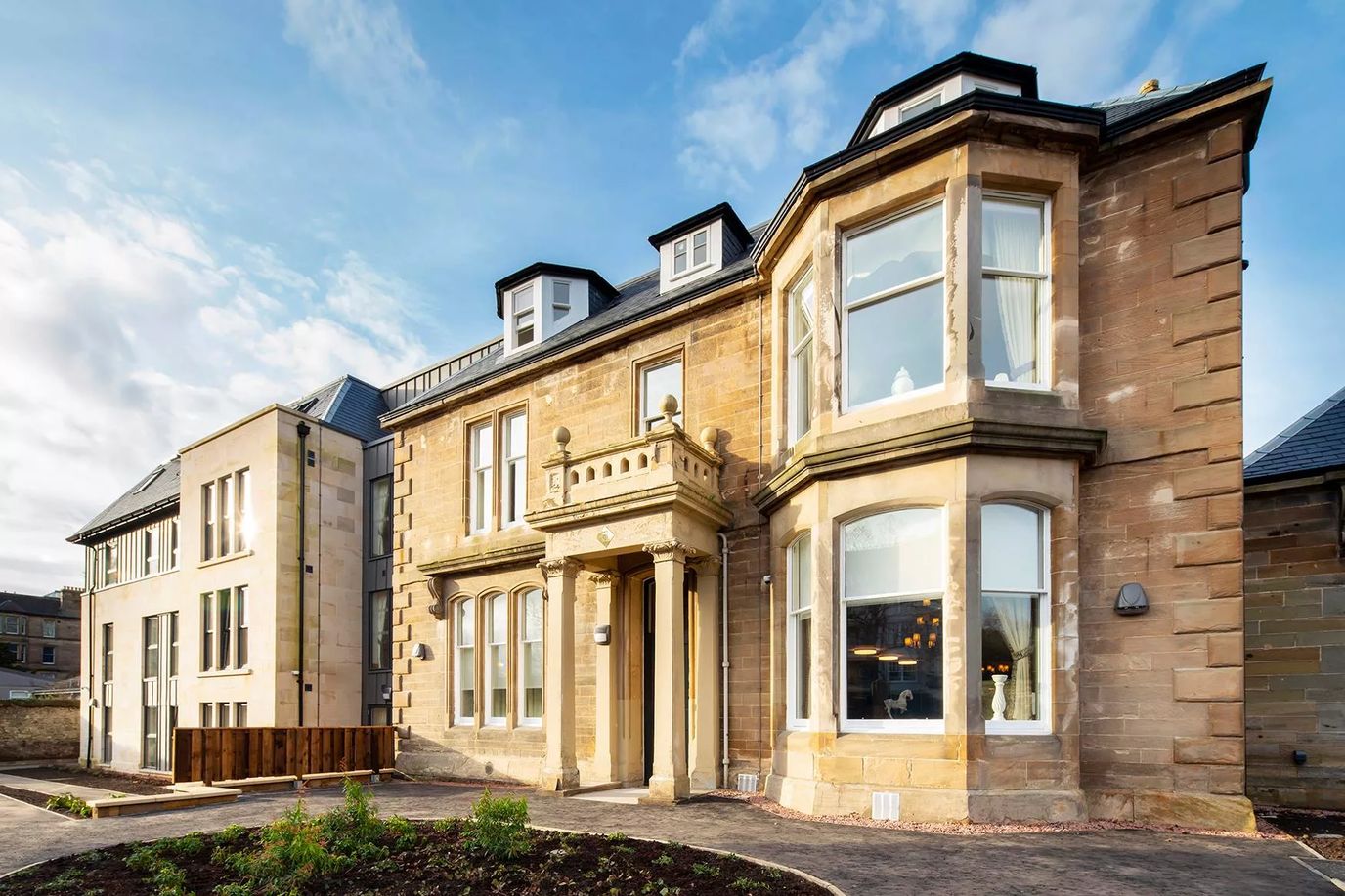 Exterior view of Trinity House Care Home