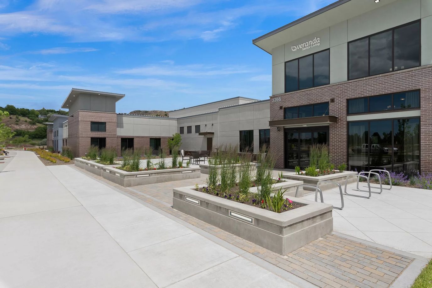 Exterior view of Veranda Senior Living at Barber Station