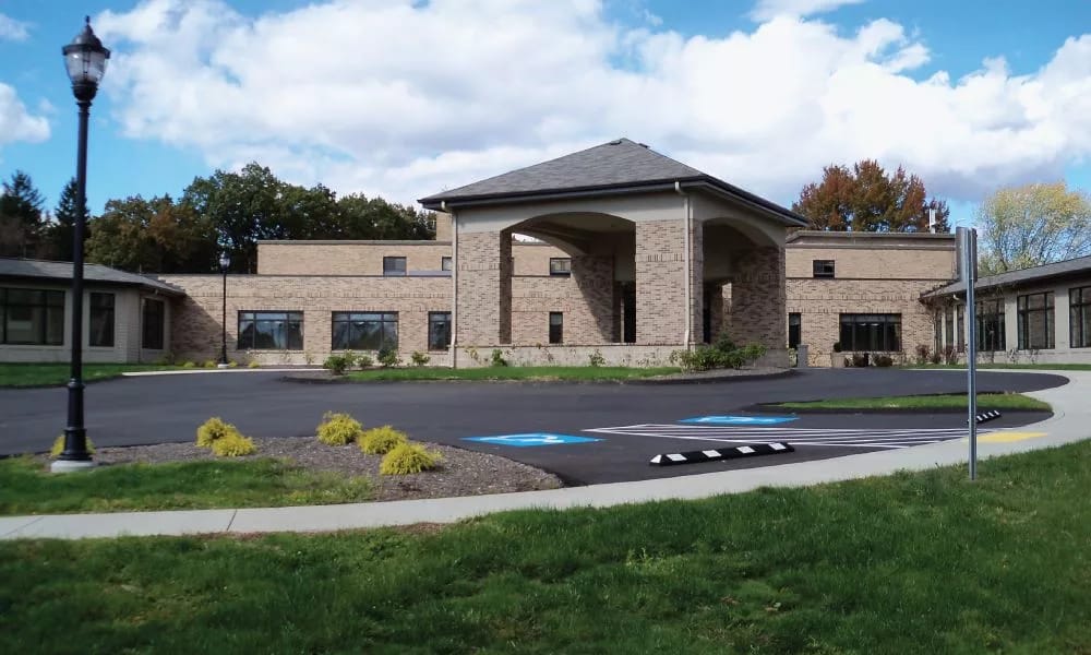 Exterior view of Vincentian Home facility