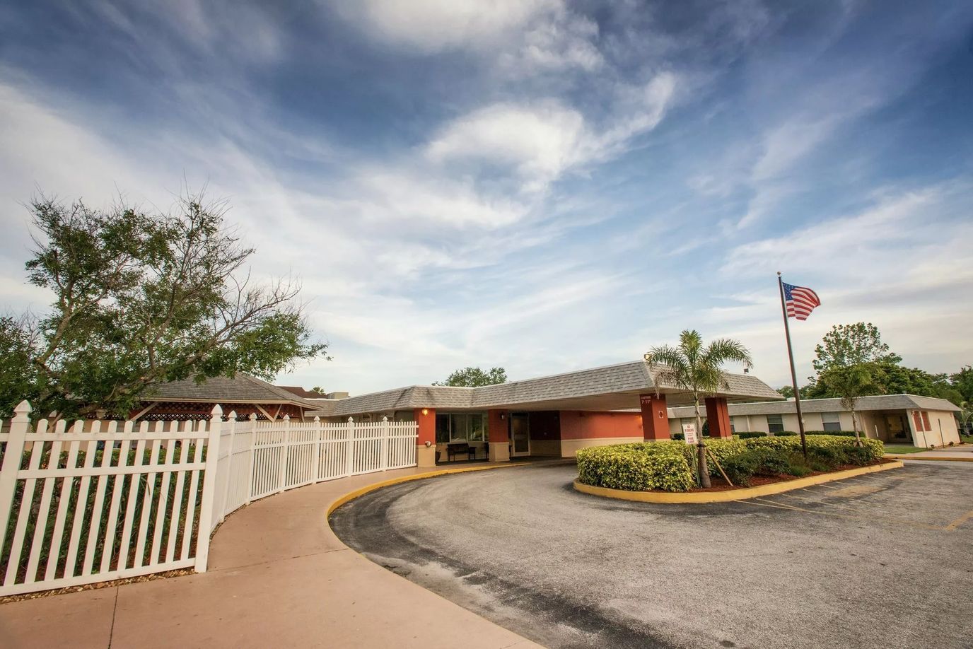 Exterior view of the West Melbourne Health and Rehabilitation Center