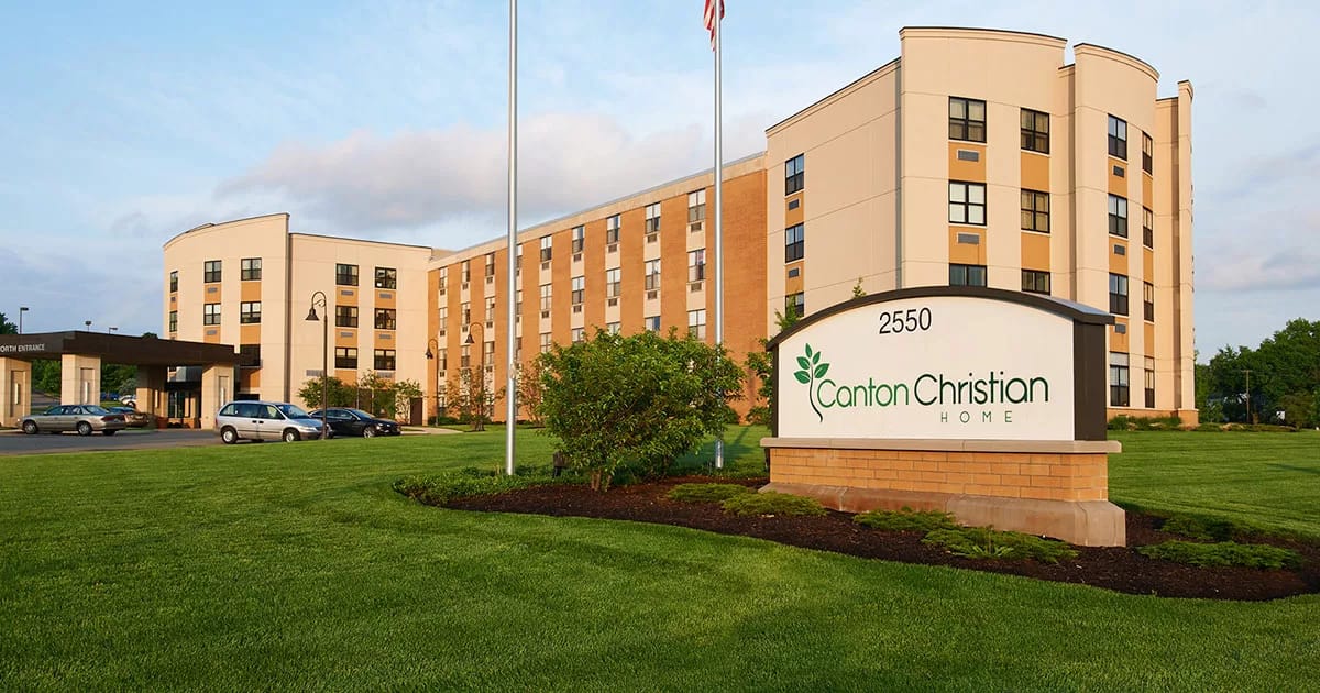 Exterior view of Canton Christian Home building