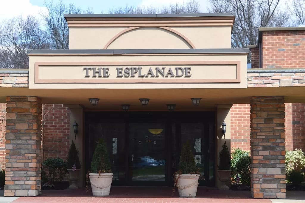 Exterior view of The Esplanade entrance