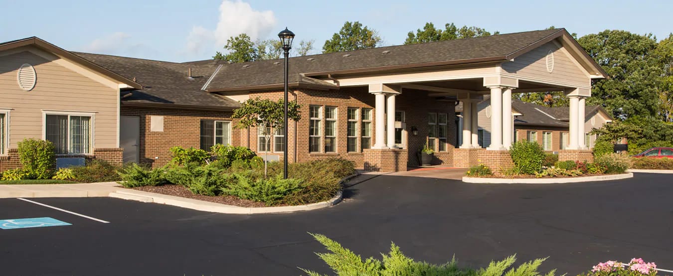 Exterior view of Heritage Point Assisted Living facility