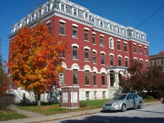 Exterior view of St. Joseph Kervick Residence building