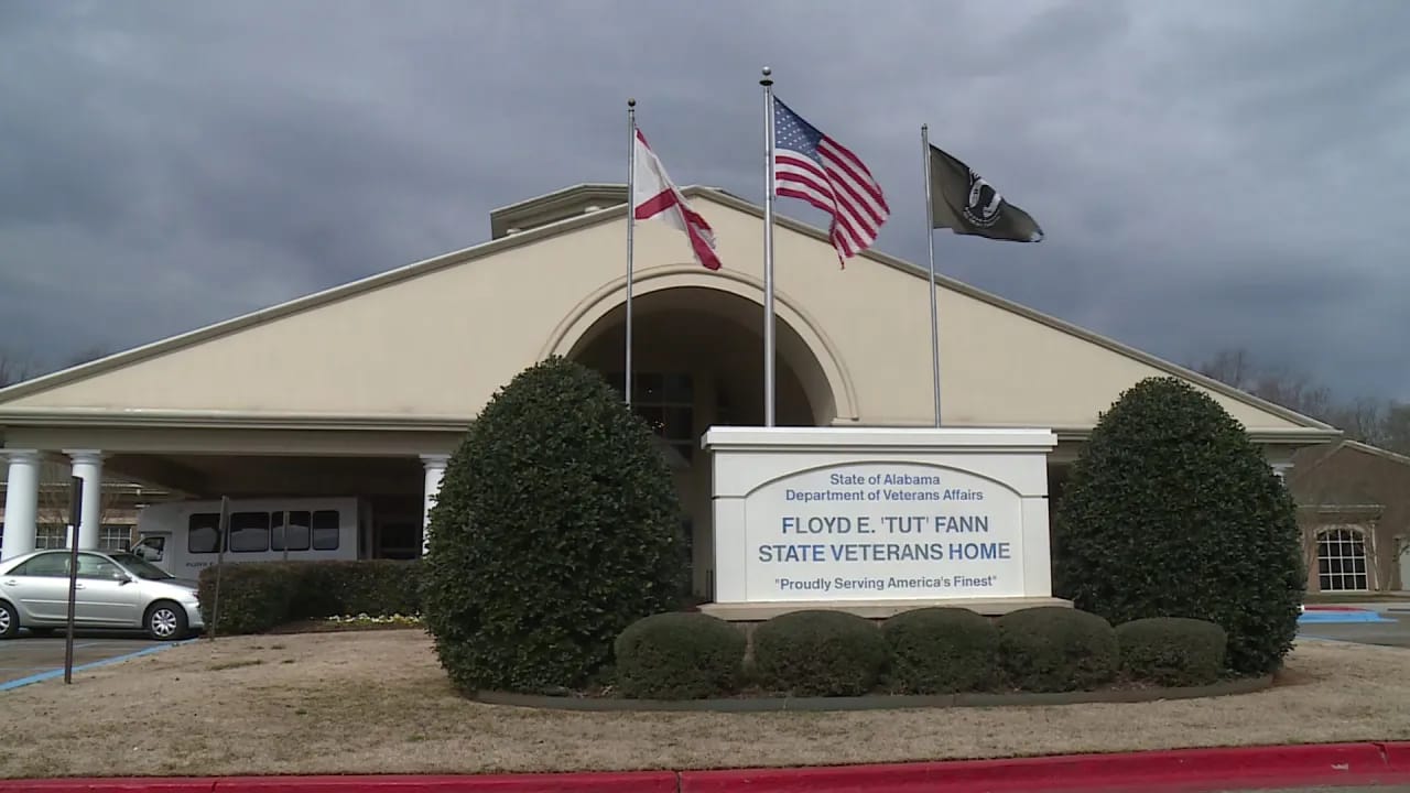 Exterior view of Floyd E. Tut Fann State Veterans Home