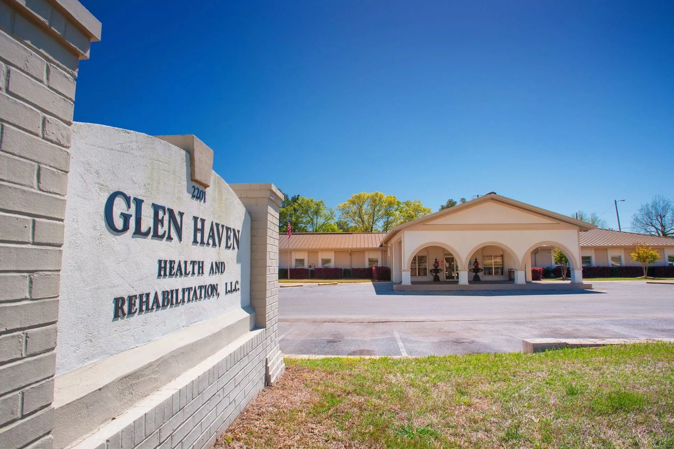 Exterior view of Glen Haven Health and Rehabilitation LLC