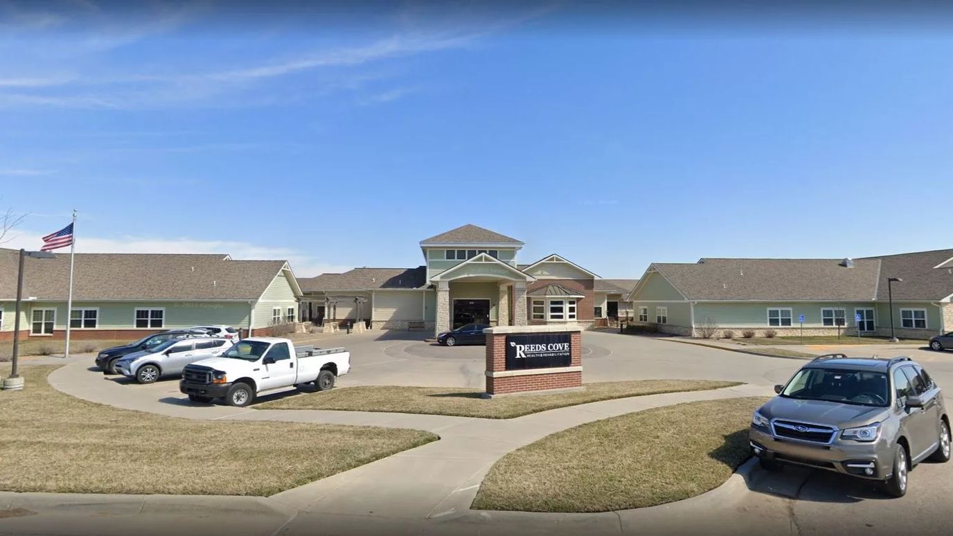 Exterior view of Reeds Cove Health and Rehabilitation facility