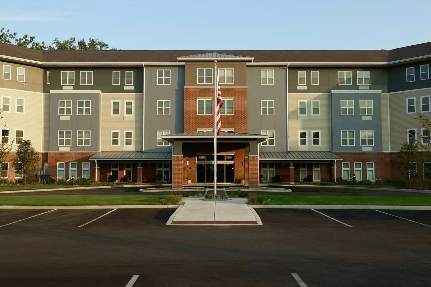 Exterior photo of the Silver Birch of Hammond building