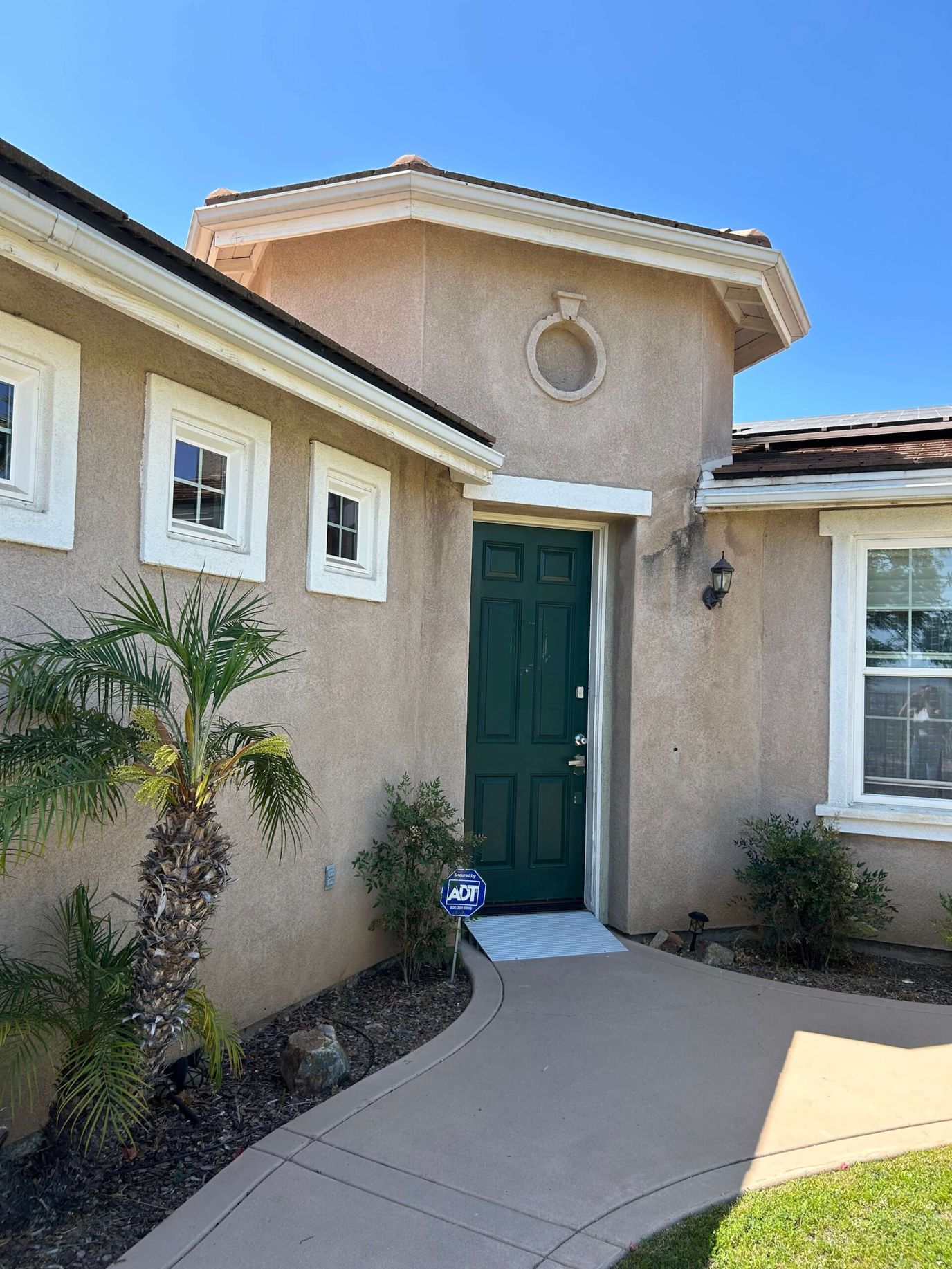 Exterior view of Daybreak Retirement Villas entrance