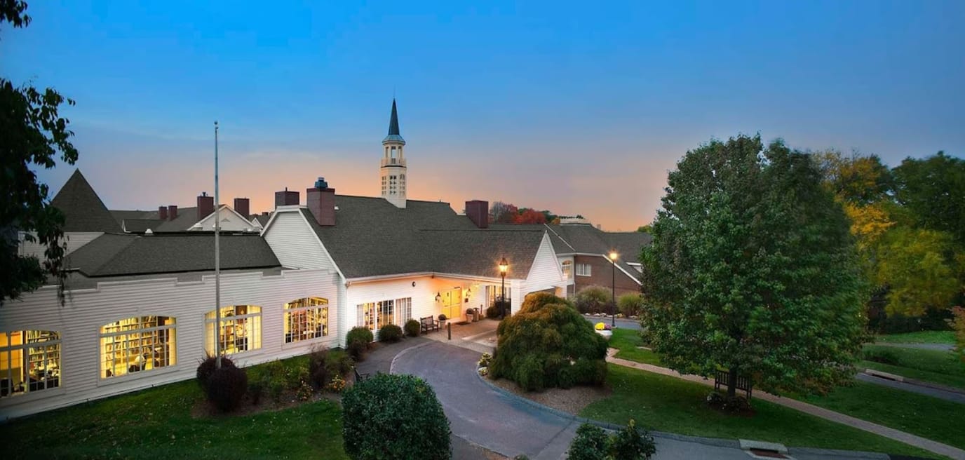 Exterior view of Avery Heights Assisted Living facility