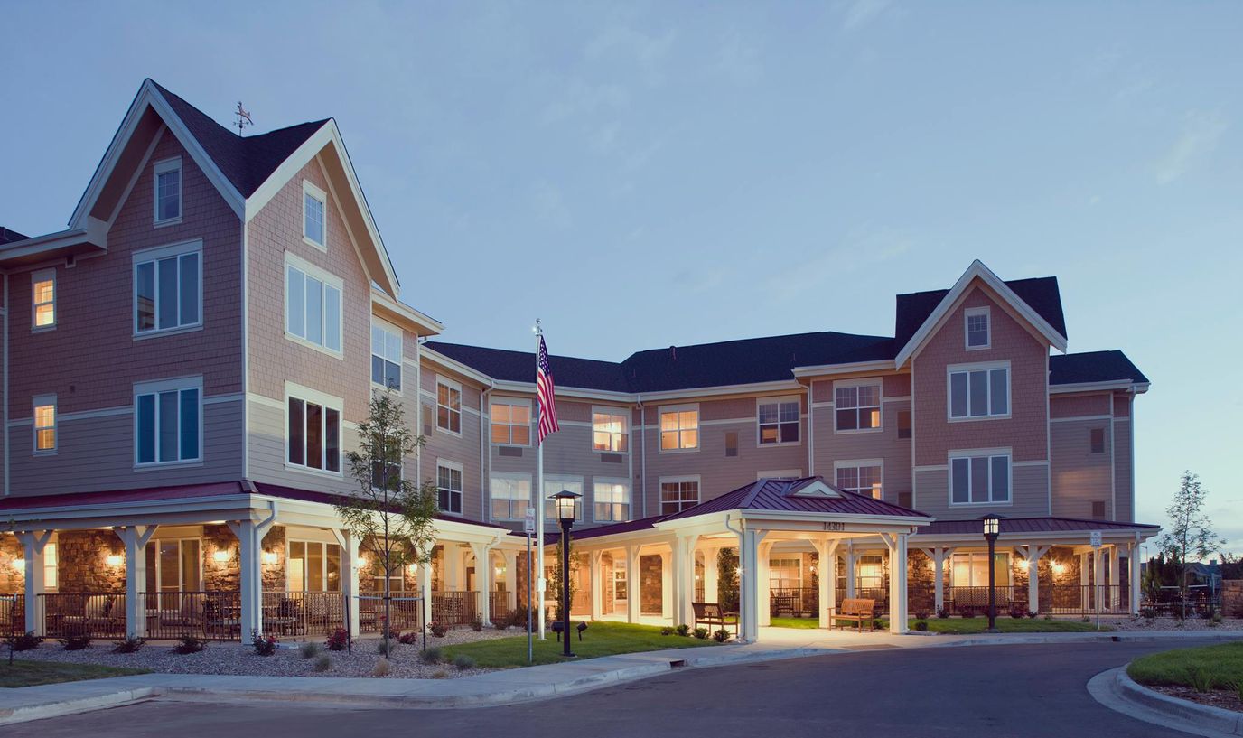 Exterior view of MorningStar Assisted Living facility