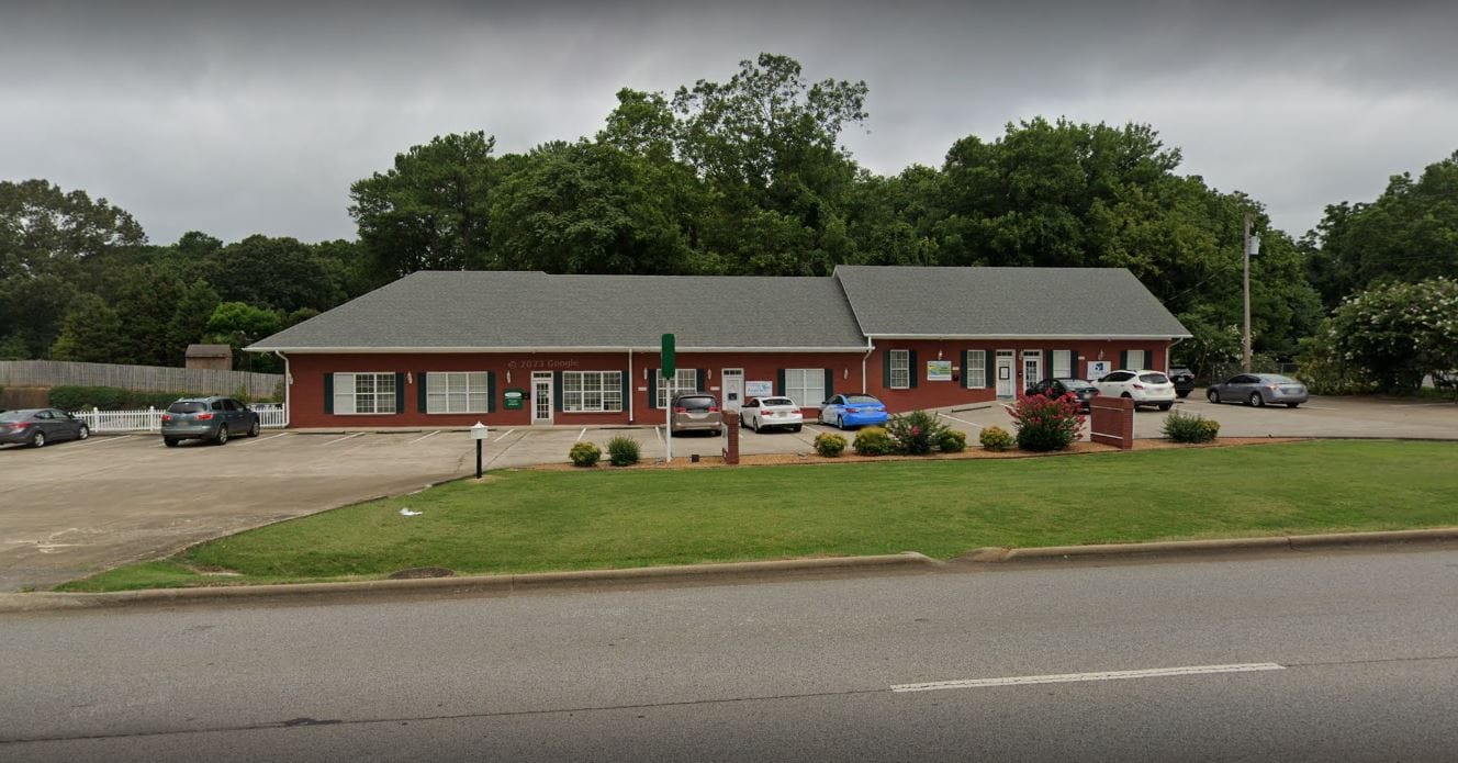 Exterior view of the assisted living facility building