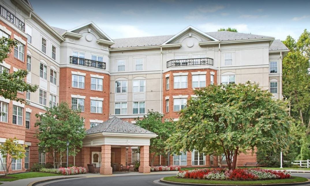 Exterior view of the Tuckerman Rehabilitation & Healthcare Center