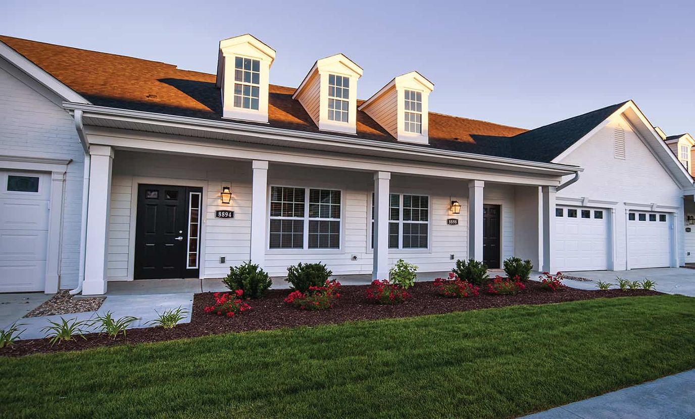 Exterior view of a senior living facility home