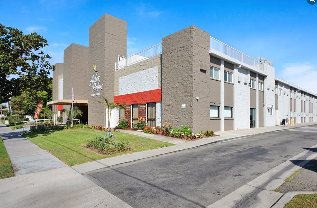 Exterior view of Arbor Palms facility
