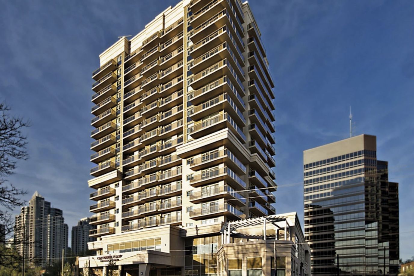 Exterior view of Canterbury Place Retirement Residence