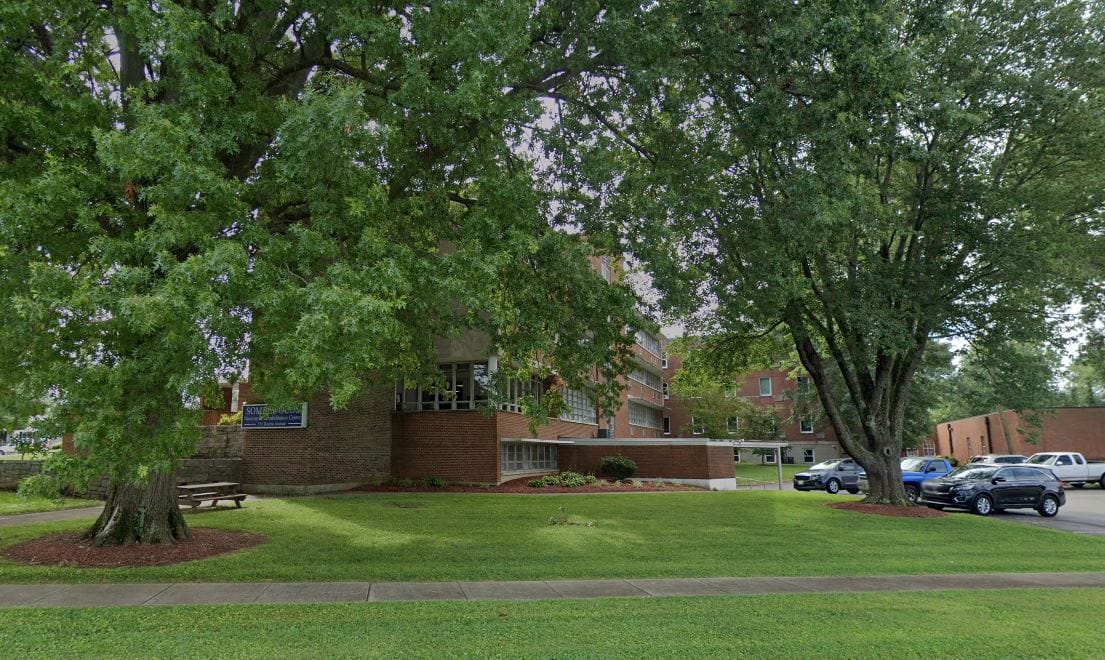 Exterior view of Somerwoods Nursing and Rehabilitation Center