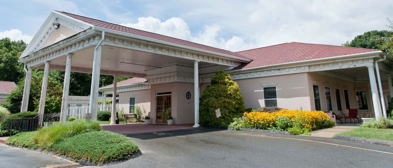 Exterior view of The Reservoir assisted living facility
