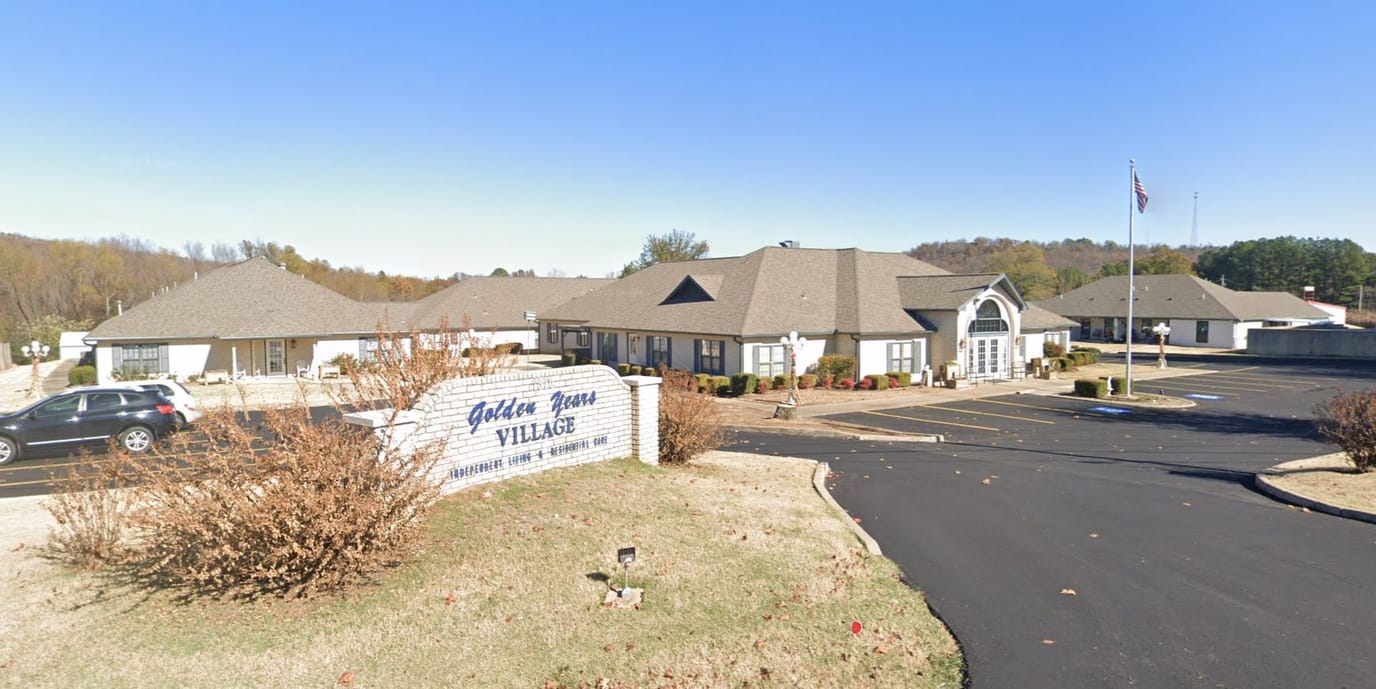 Exterior view of Golden Years Village building