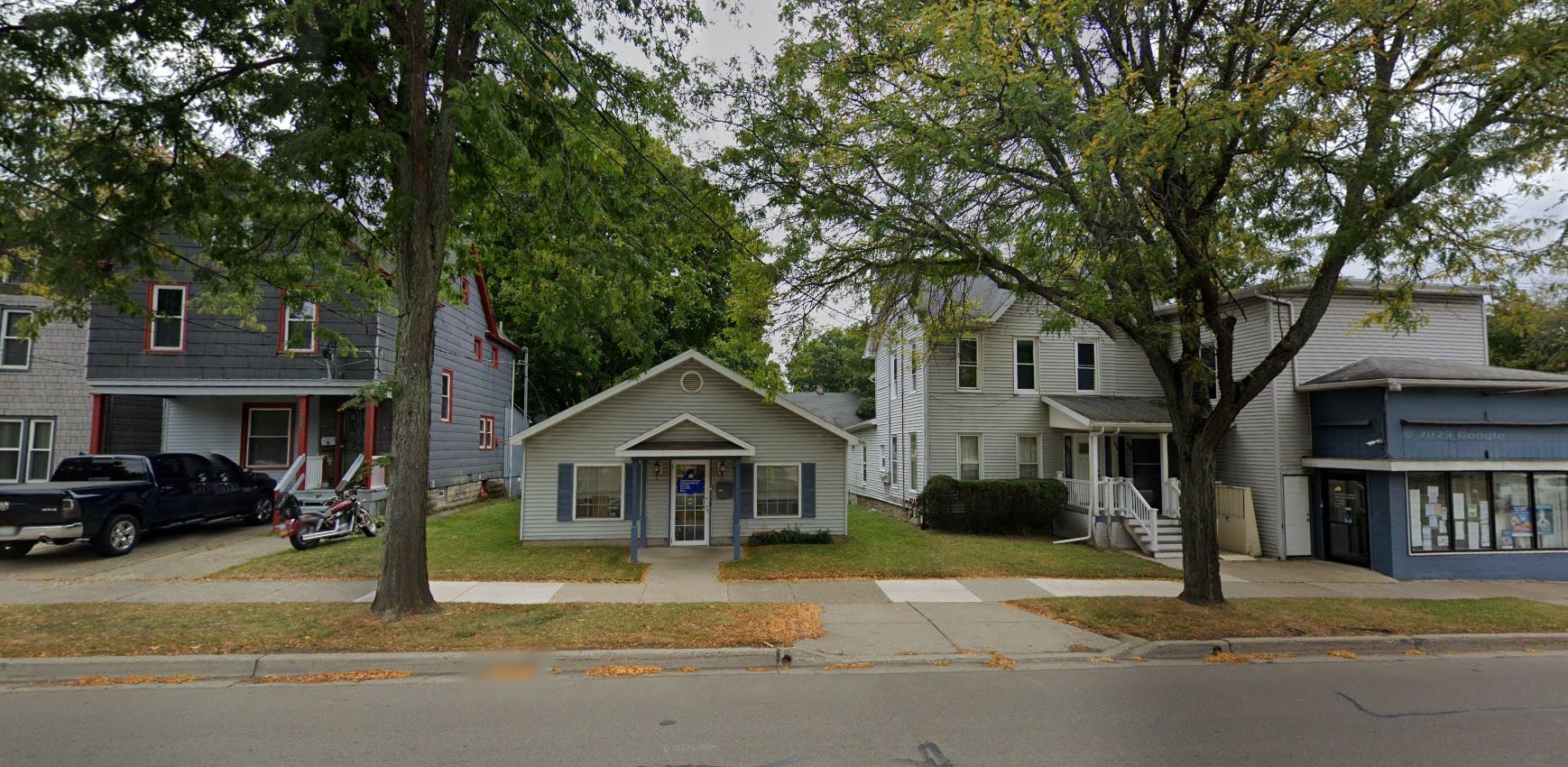 Exterior view of a small assisted living facility