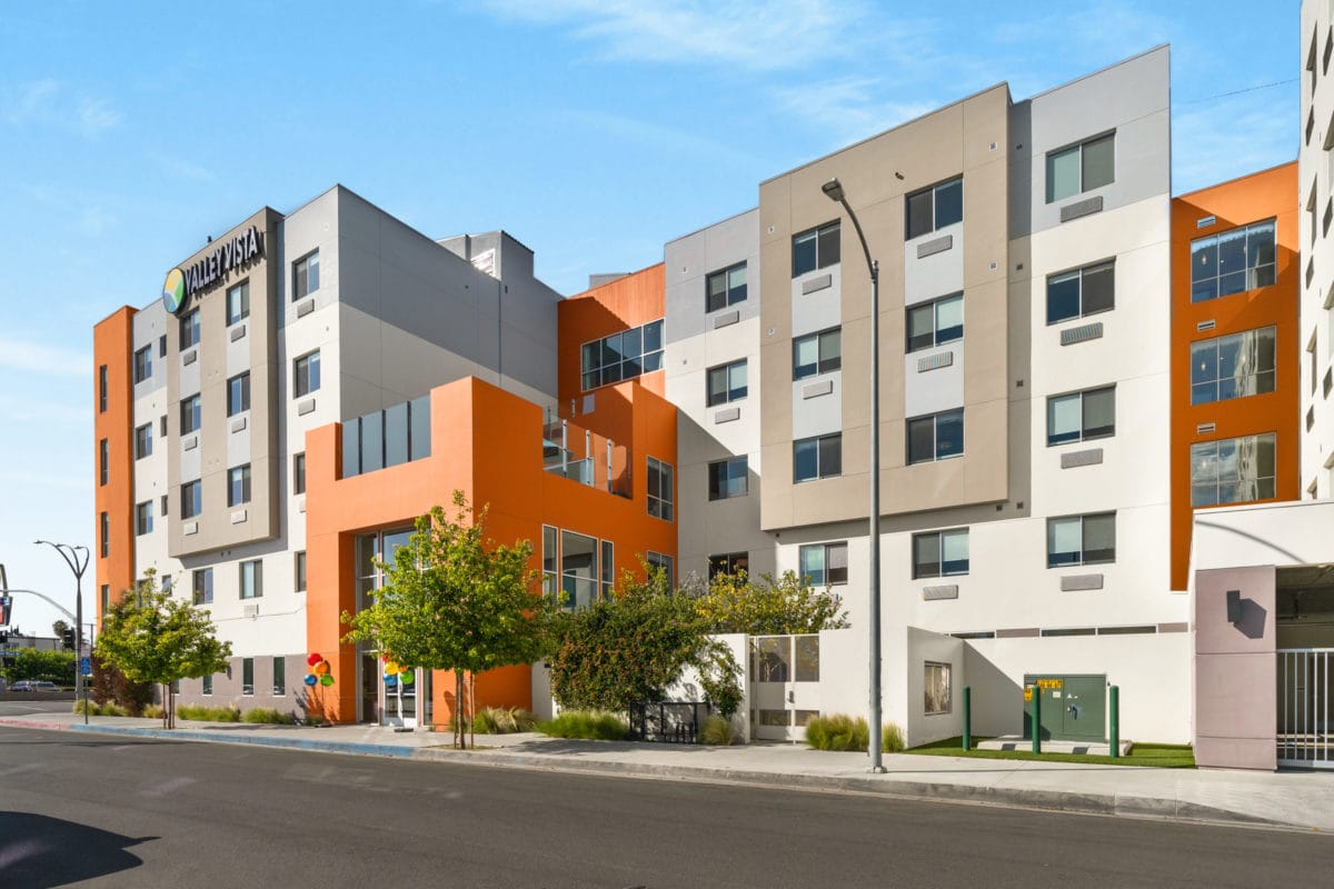 Exterior view of Valley Vista Senior Living facility