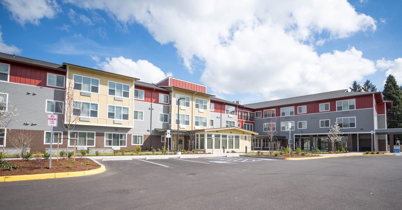 Exterior view of Waverly Place facility