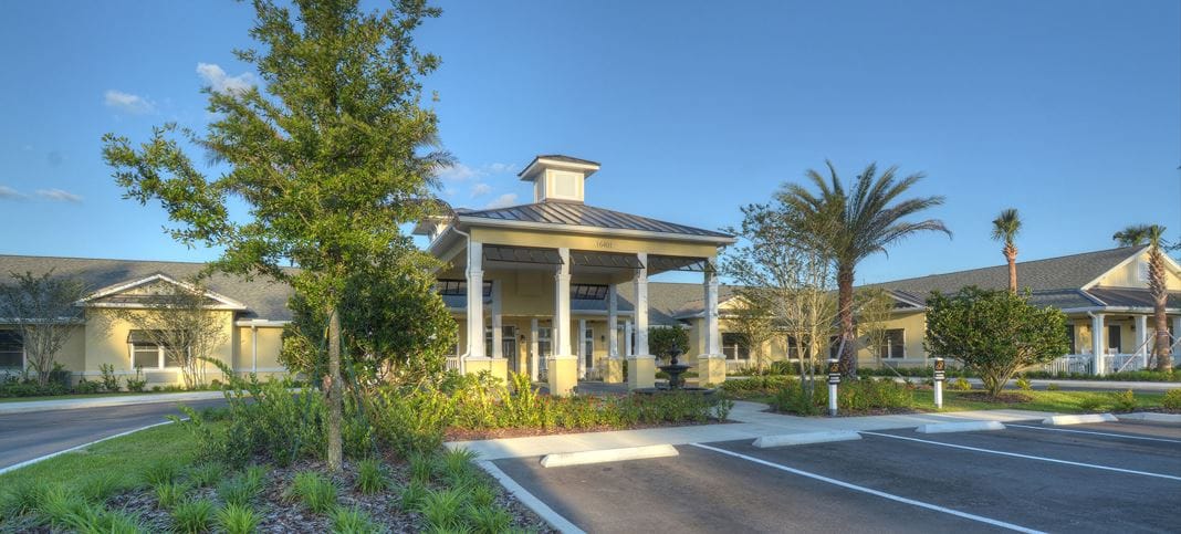 Front exterior view of Benton House of Clermont