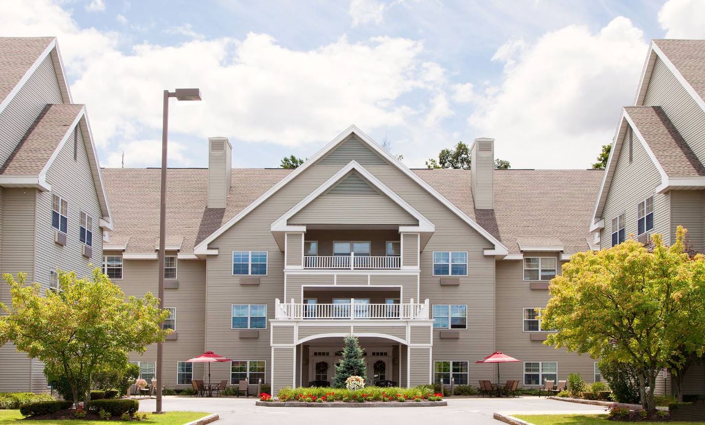 Exterior view of Parkrose Estates with landscaping
