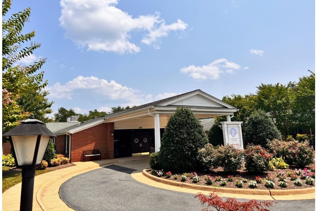 Building exterior of Cambridge Gardens Assisted Living